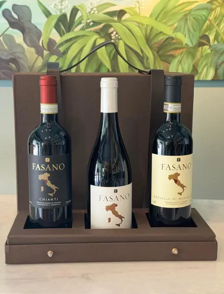 CAIXA FASANO TRIO DE VINHOS